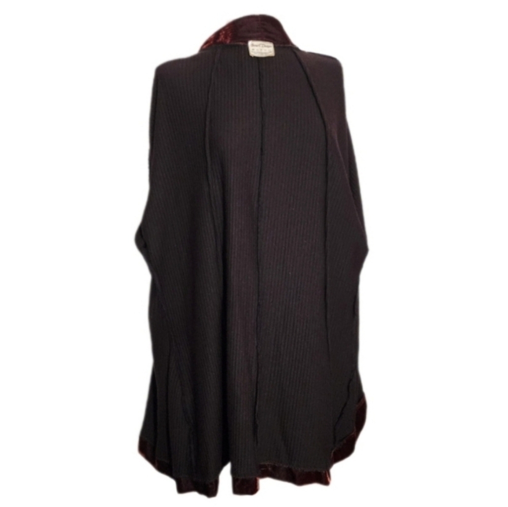 Inner Designs Coat Vintage Opera 1980s Chocolate Brown Size XL - Picture 8 of 15